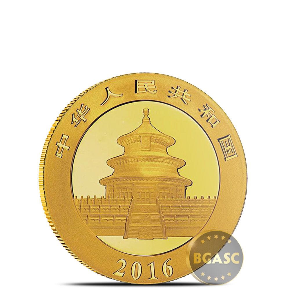 Panda Gold 2016 3 Gram  coin collectible - Main Image 2