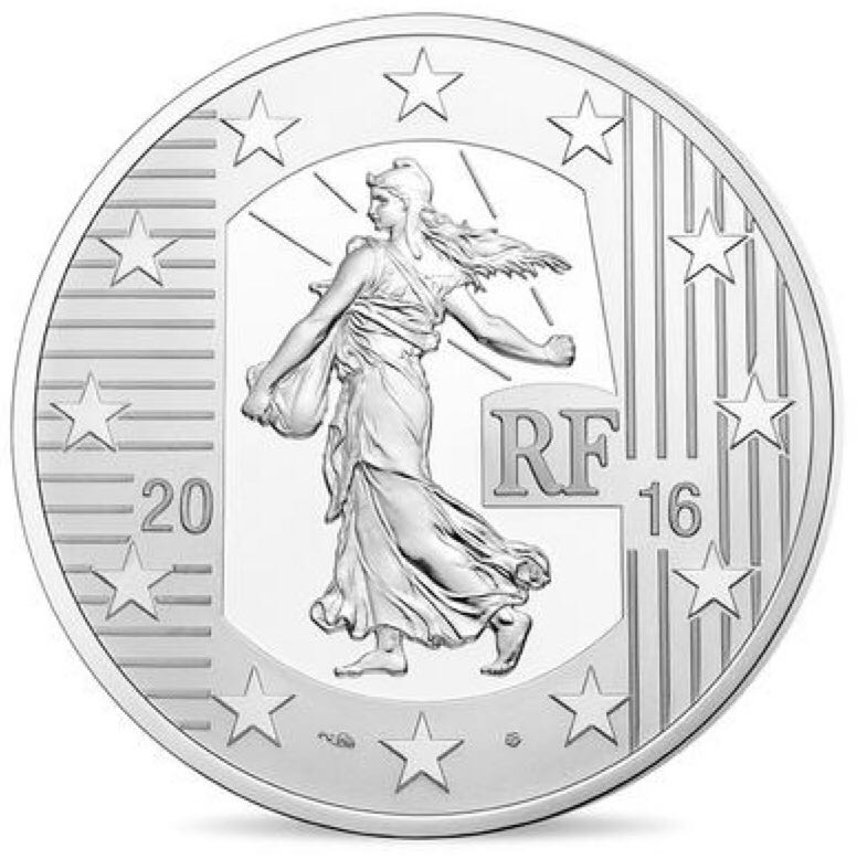 2016 FR La Semeuse (BE)  coin collectible - Main Image 2