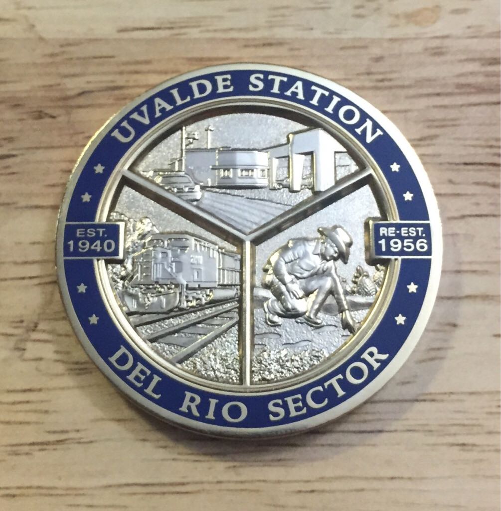 Uvalde Station  coin collectible - Main Image 2