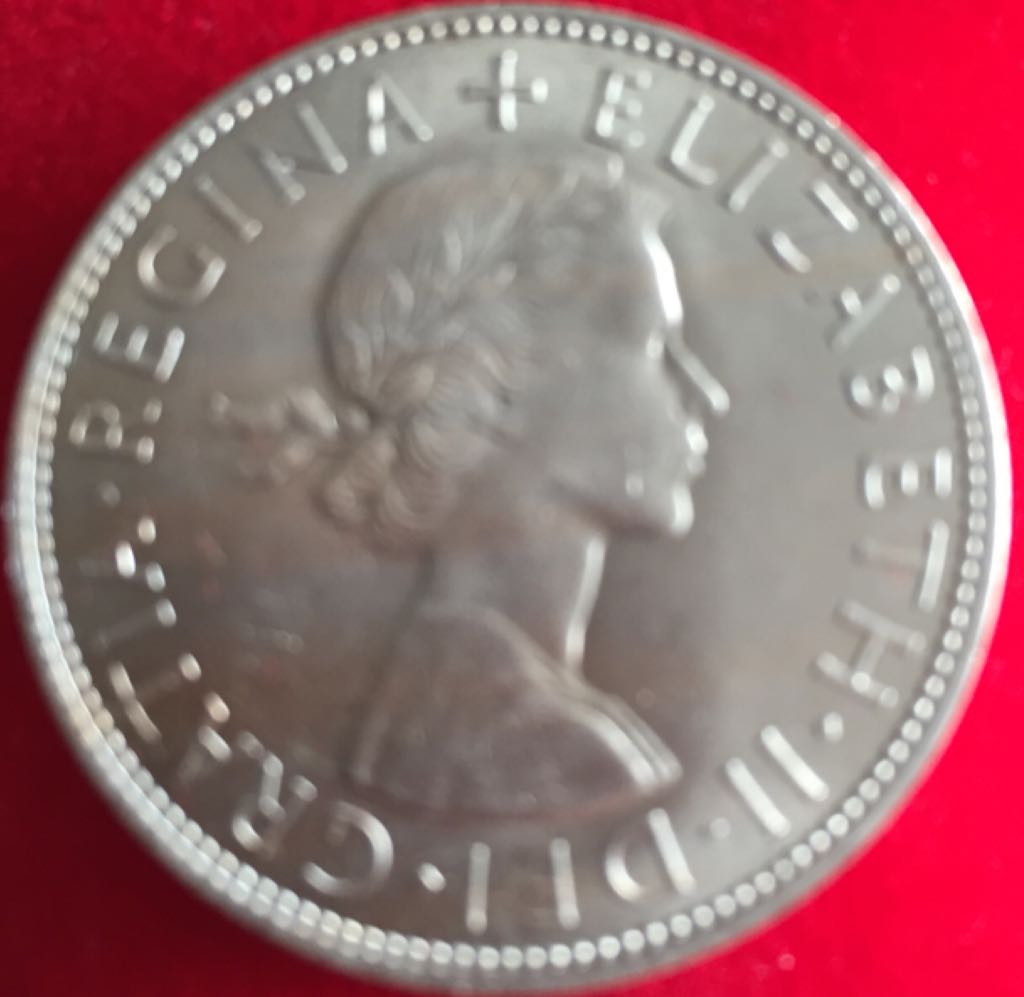 1966 Half Crown  coin collectible - Main Image 2