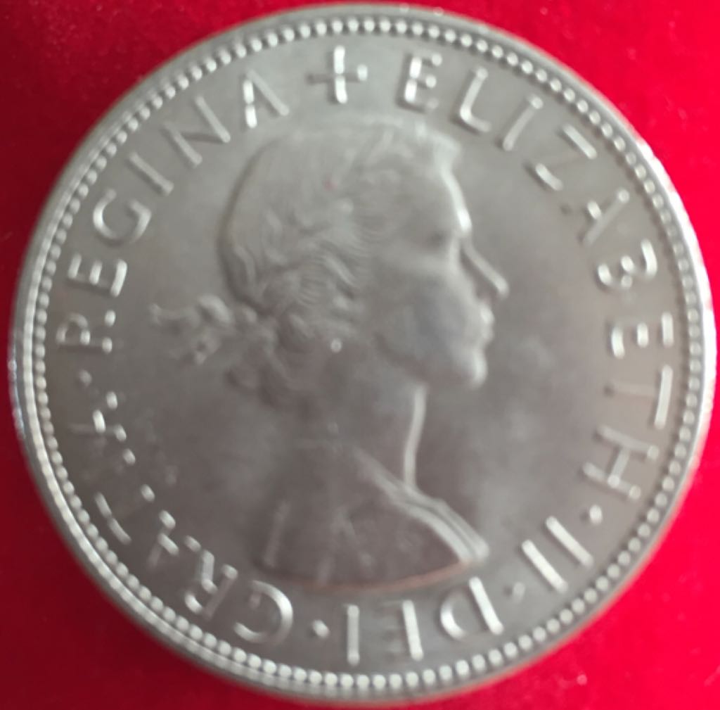 1964 Half Crown  coin collectible - Main Image 2