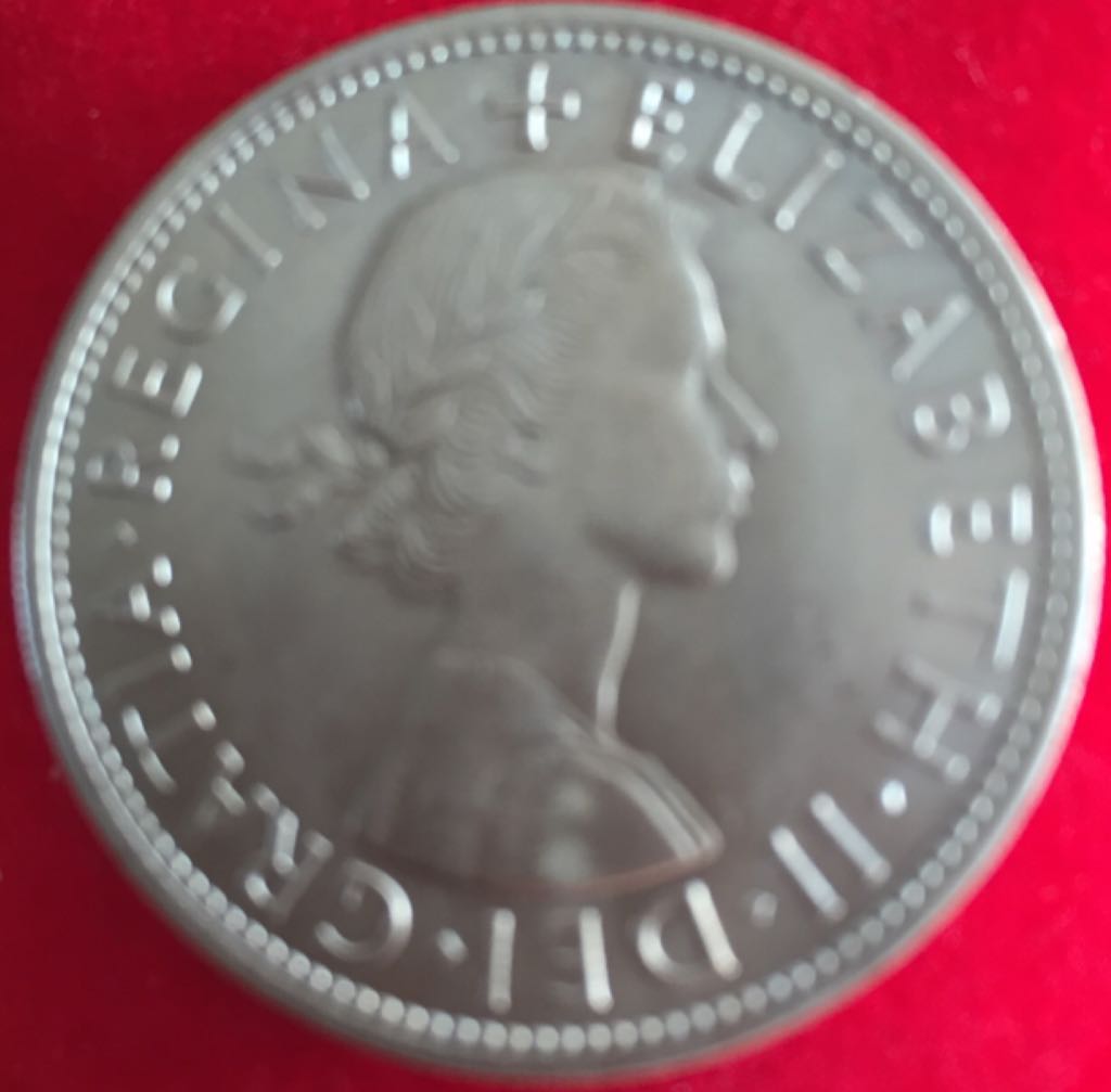 1962 Half Crown  coin collectible - Main Image 2