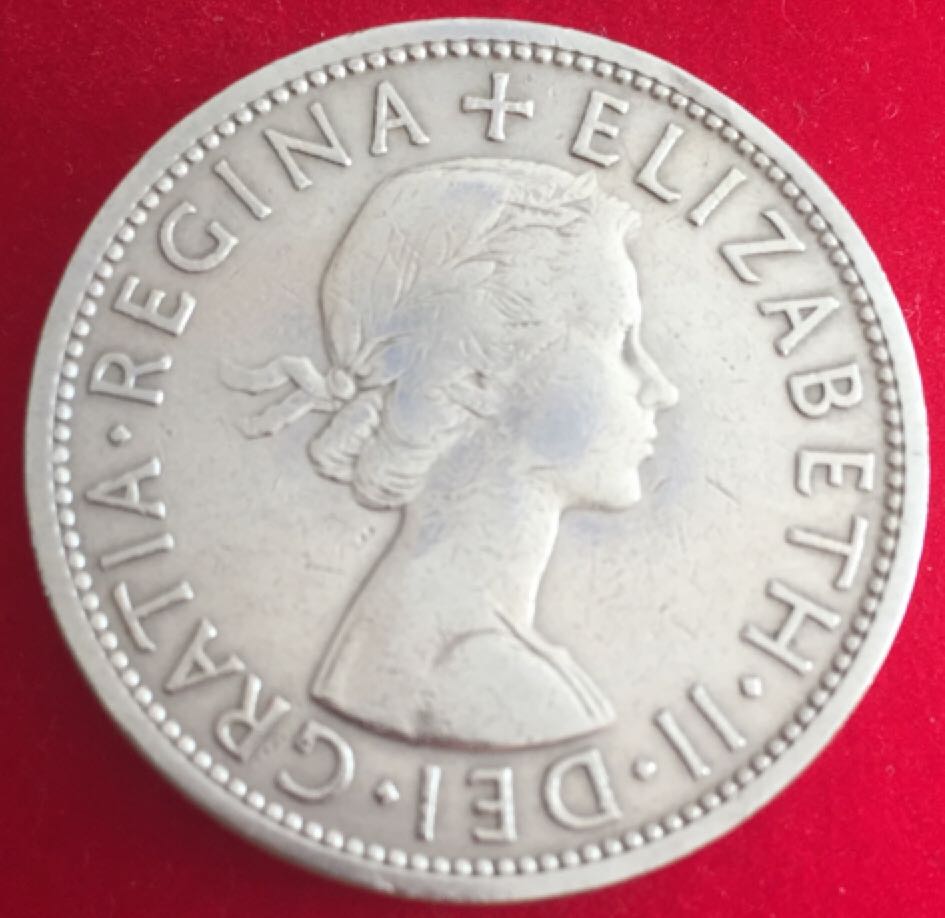 1957 Half Crown  coin collectible - Main Image 2