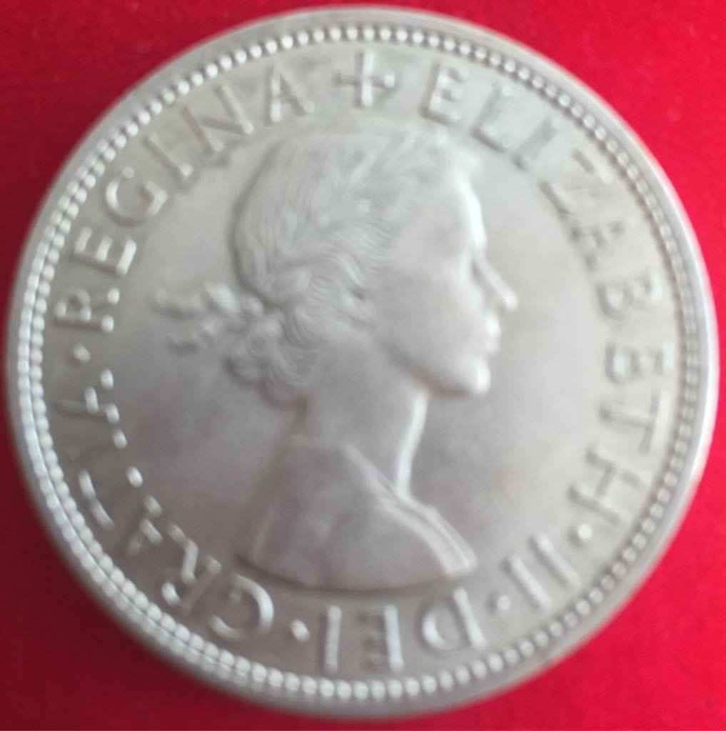 1956 Half Crown  coin collectible - Main Image 2