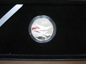 R J Mitchell Silver Proof Centenary Medal  coin collectible - Main Image 2