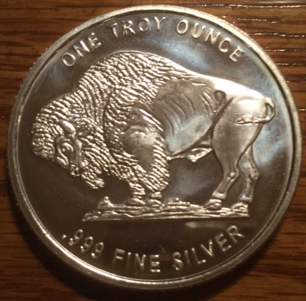 Buffalo Round  coin collectible - Main Image 2
