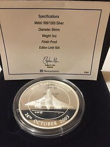 Concorde The Last Scheduled Flight  coin collectible - Main Image 2