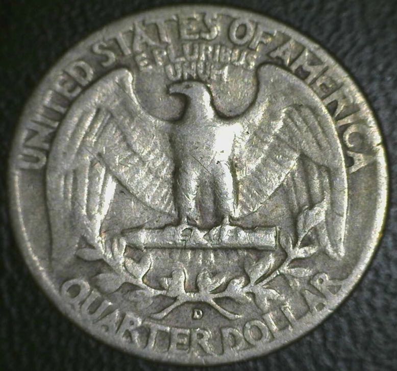 1957 D Washington Quarter  coin collectible - Main Image 2