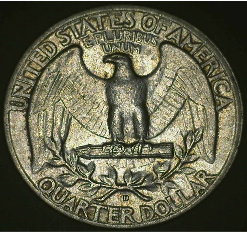 1964-D Washington Quarter (2)  coin collectible - Main Image 2