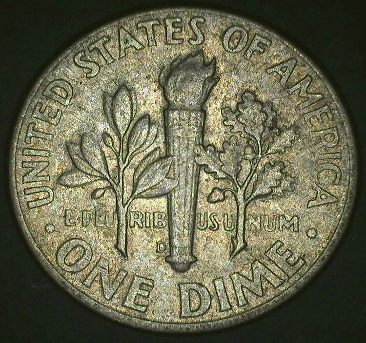 1964 D Roosevelt Dime  coin collectible - Main Image 2