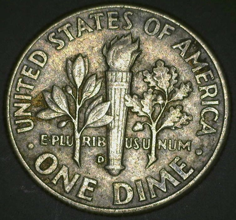 1964 D Roosevelt Dime  coin collectible - Main Image 2
