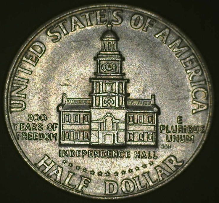 Kennedy Bicentennial Half Dollar  coin collectible - Main Image 2