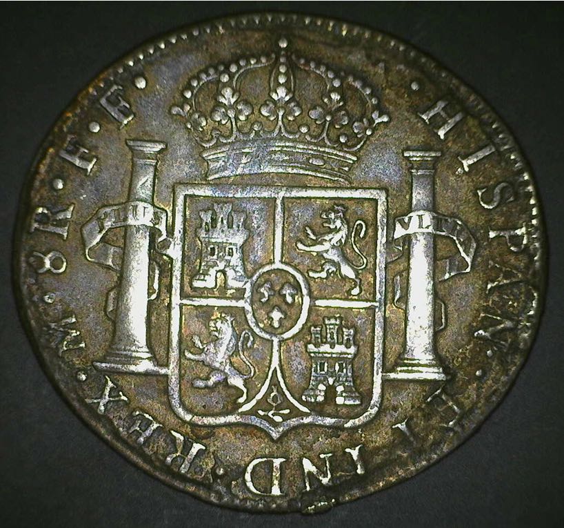 1782 8 RealesCarolus III   coin collectible - Main Image 2