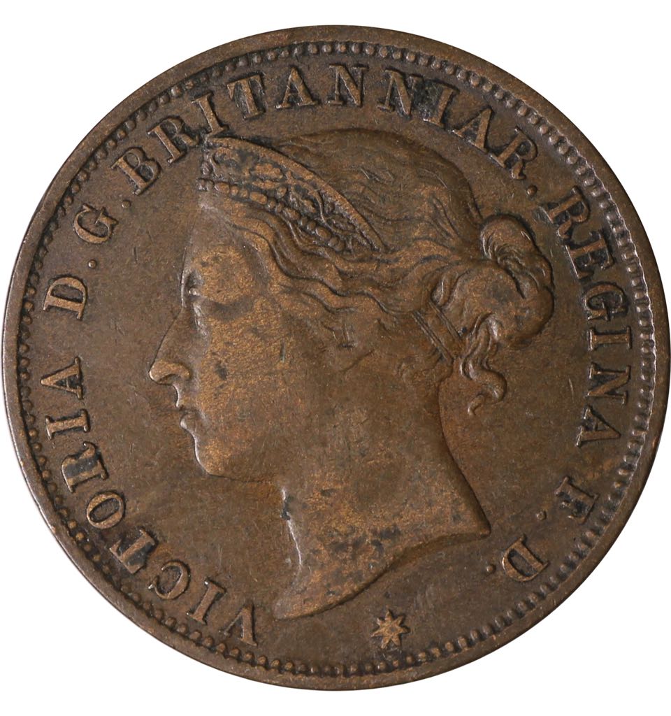 1888 States Of Jersey One Tentyforth Silling Coin  coin collectible - Main Image 2