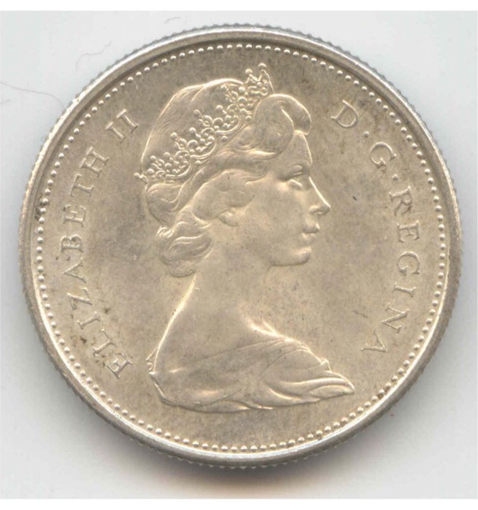 1867-1967 Canadian Centenial Nickel Coin  coin collectible - Main Image 2
