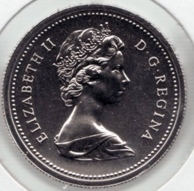 1978 Canadian Voiageur Nickel Dollar Coin  coin collectible - Main Image 2