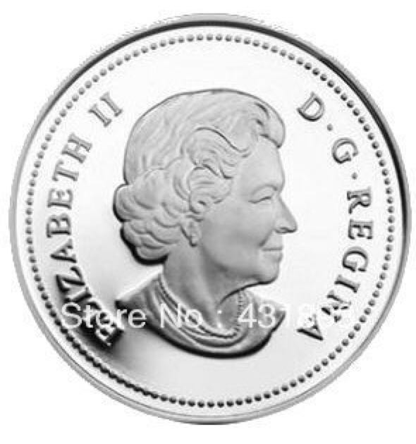 2013 25-Cent Colored Coin Purple Coneflower and Eastern Tailed Blue  coin collectible - Main Image 2