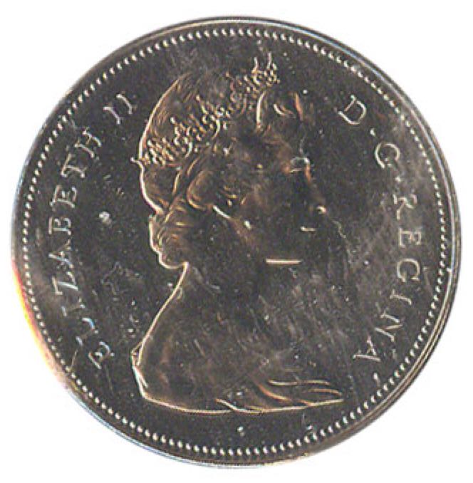 1970 Canadian Fifty Cent Coin  coin collectible - Main Image 2