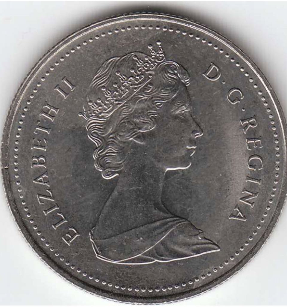 1972 Canadian Fifty Cent Coin  coin collectible - Main Image 2