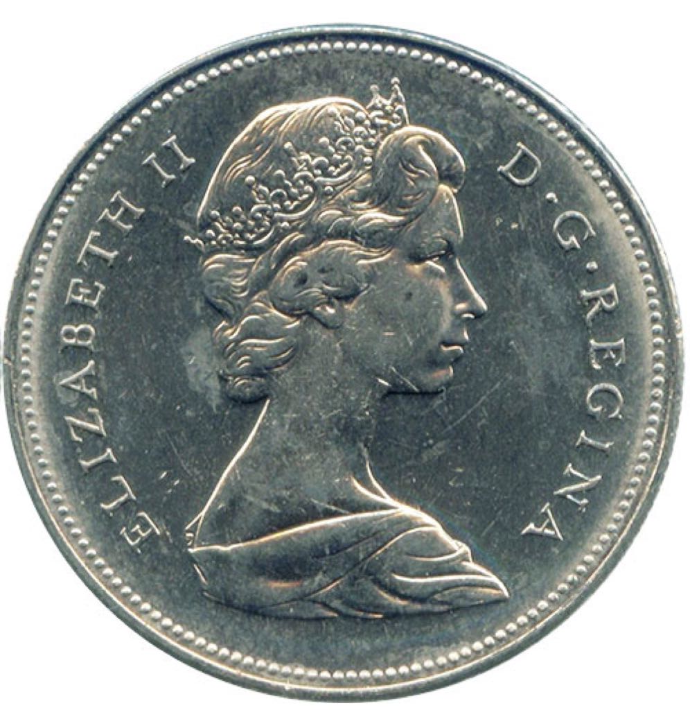 1974 Canadian Fifty Cent Coin  coin collectible - Main Image 2