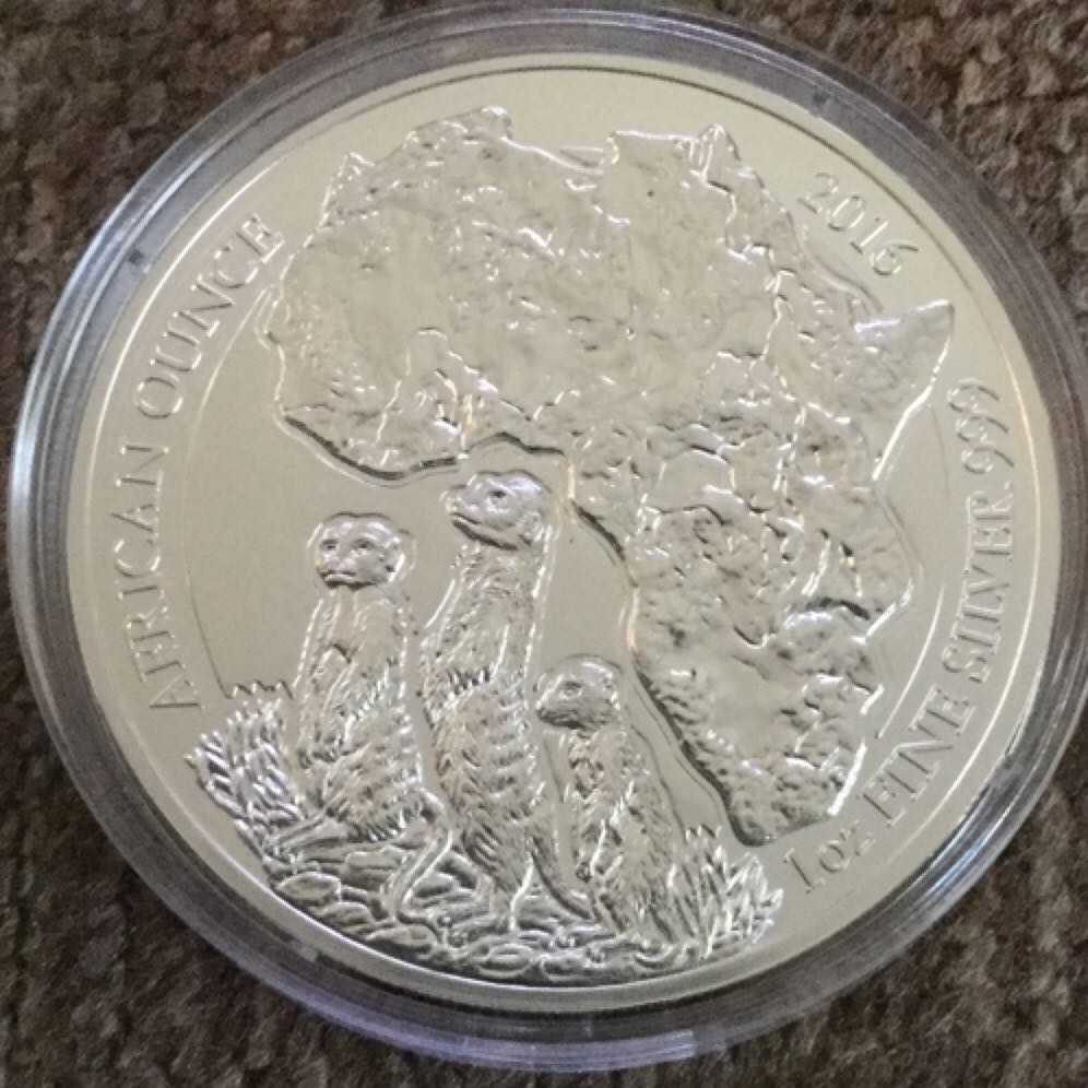 2016 Rwanda Silver 50 Franc  coin collectible - Main Image 2