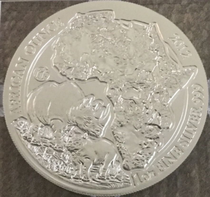 2016 Rwanda Silver 50 Franc F15  coin collectible - Main Image 2