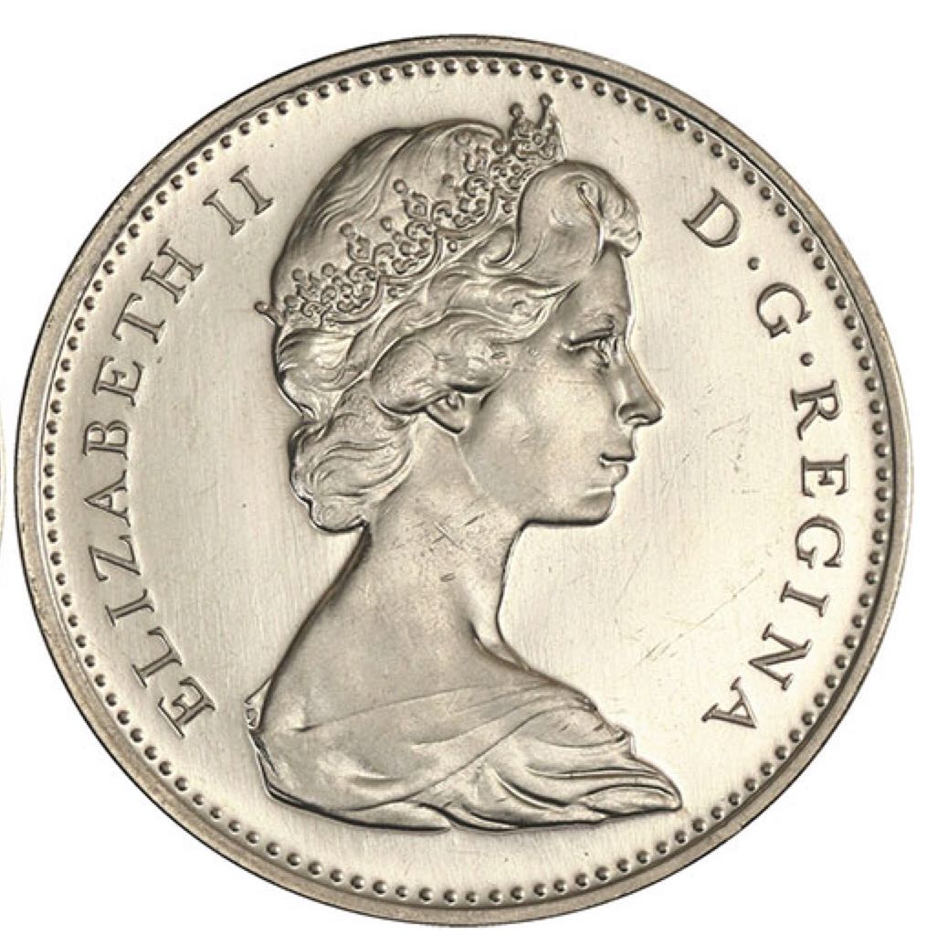 1969 Canadian Five Cent Nickel Coin  coin collectible - Main Image 2