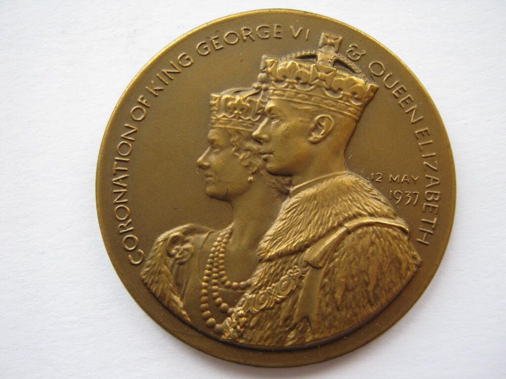 George VI Coronation Commemorative Medal  coin collectible - Main Image 2