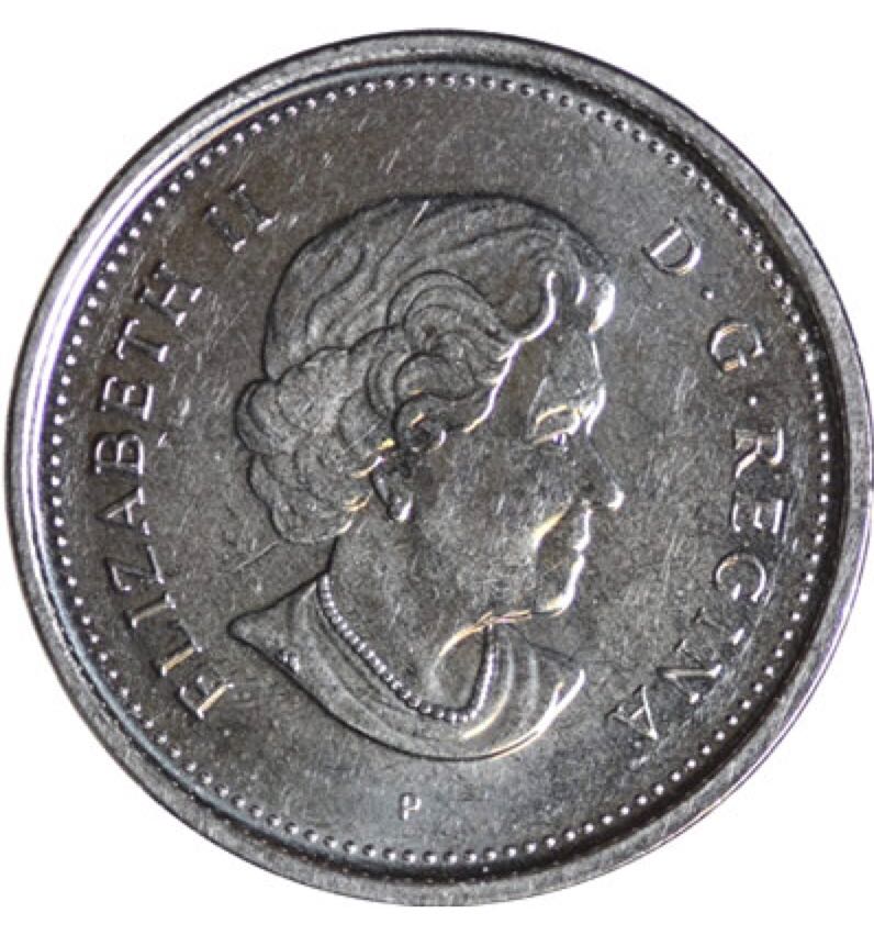 2003P Canadian Five Cent Coin  coin collectible - Main Image 2