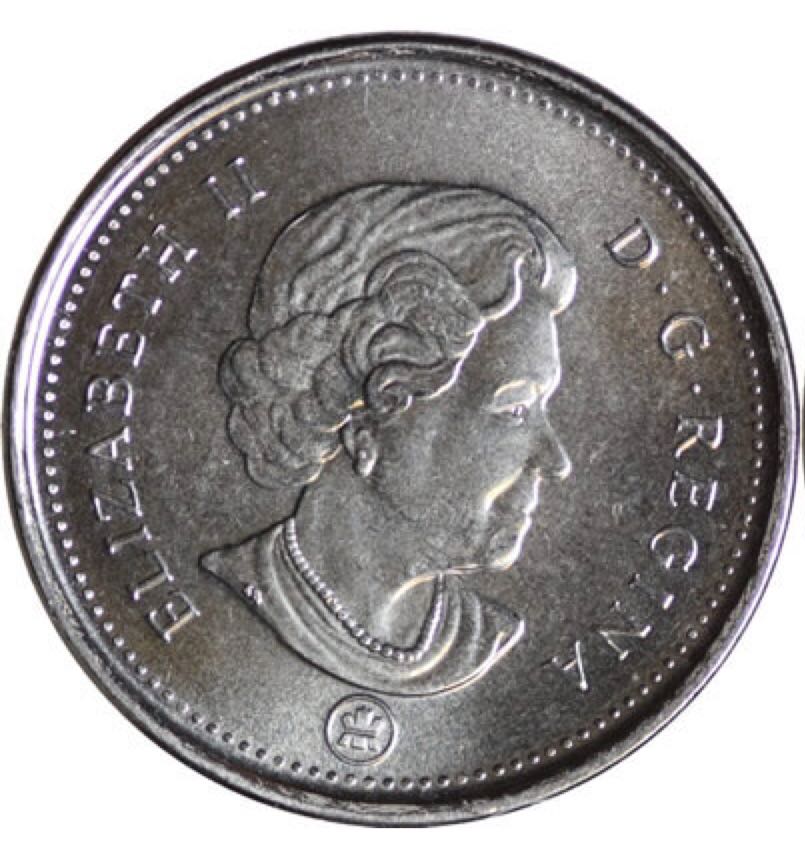 2007L Canadian Five Cent Coin  coin collectible - Main Image 2