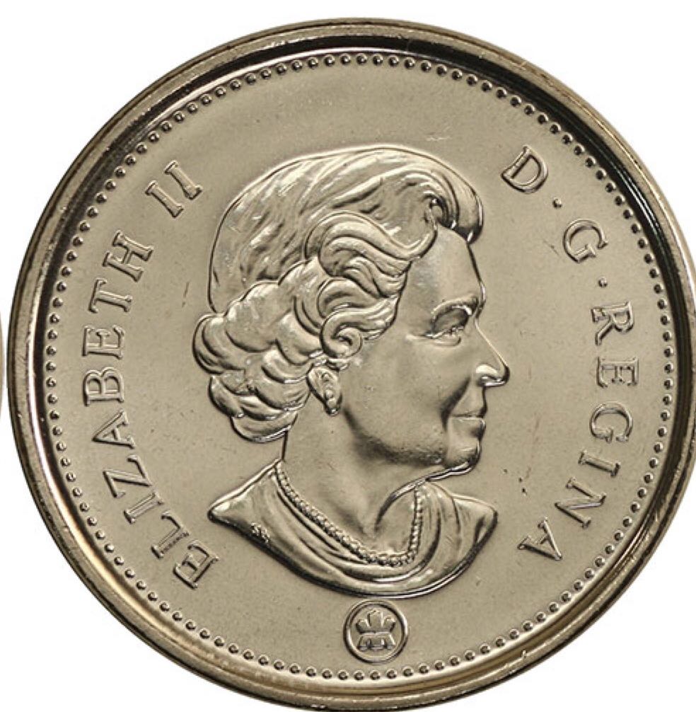 2010L Canadian Five Cent Coin  coin collectible - Main Image 2