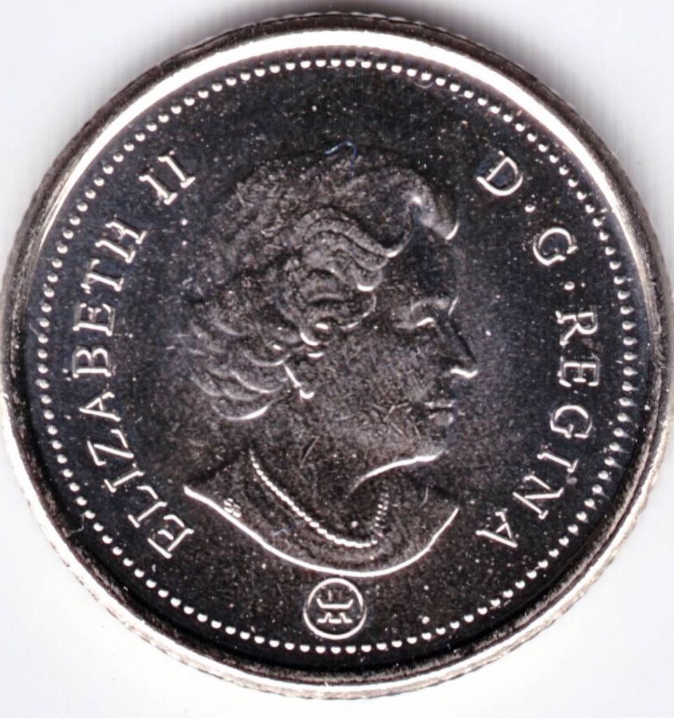 2012L Canadian Five Cent Coin  coin collectible - Main Image 2