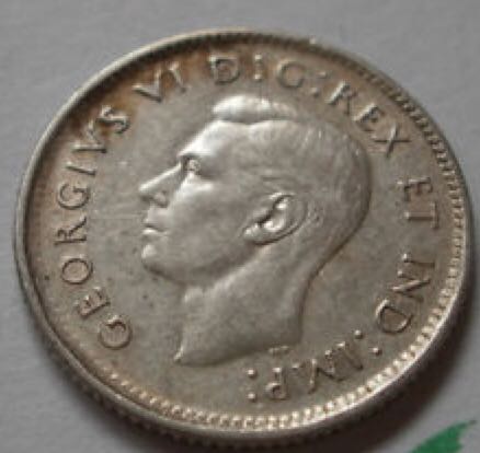 1944 Canadian Ten Cent Silver Coin  coin collectible - Main Image 2