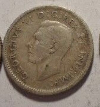 1950 Canadian Ten Cent Silver Coin  coin collectible - Main Image 2