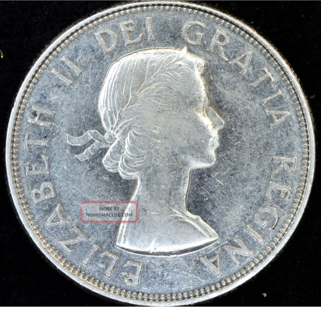 1961 Canadian Ten Cent Silver Coin  coin collectible - Main Image 2