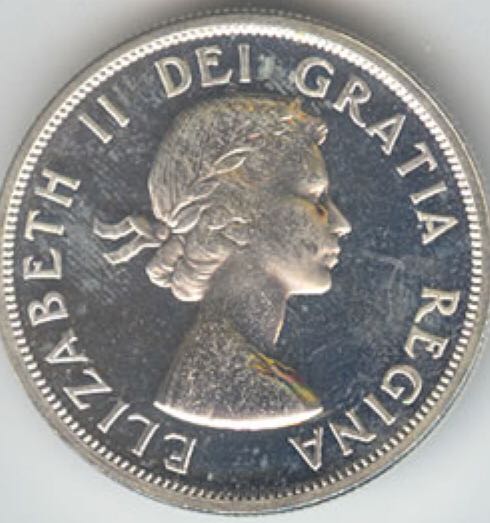 1965 Canadian Ten Cent Silver Coin  coin collectible - Main Image 2