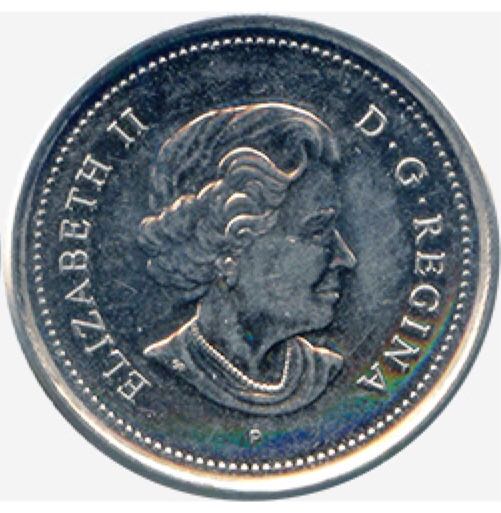 2003P Canadian Ten Cent Steel Dime  coin collectible - Main Image 2