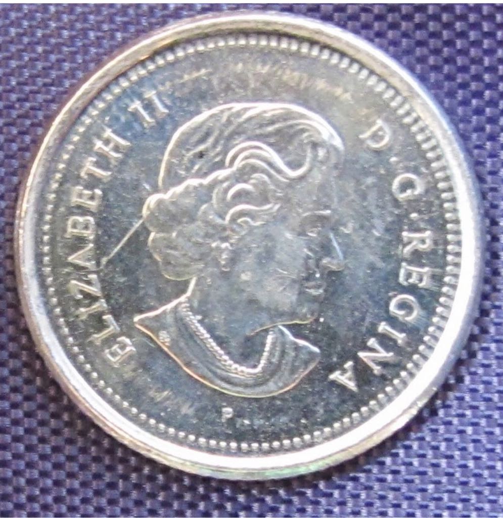 2004P Canadian Ten Cent Steel Dime  coin collectible - Main Image 2