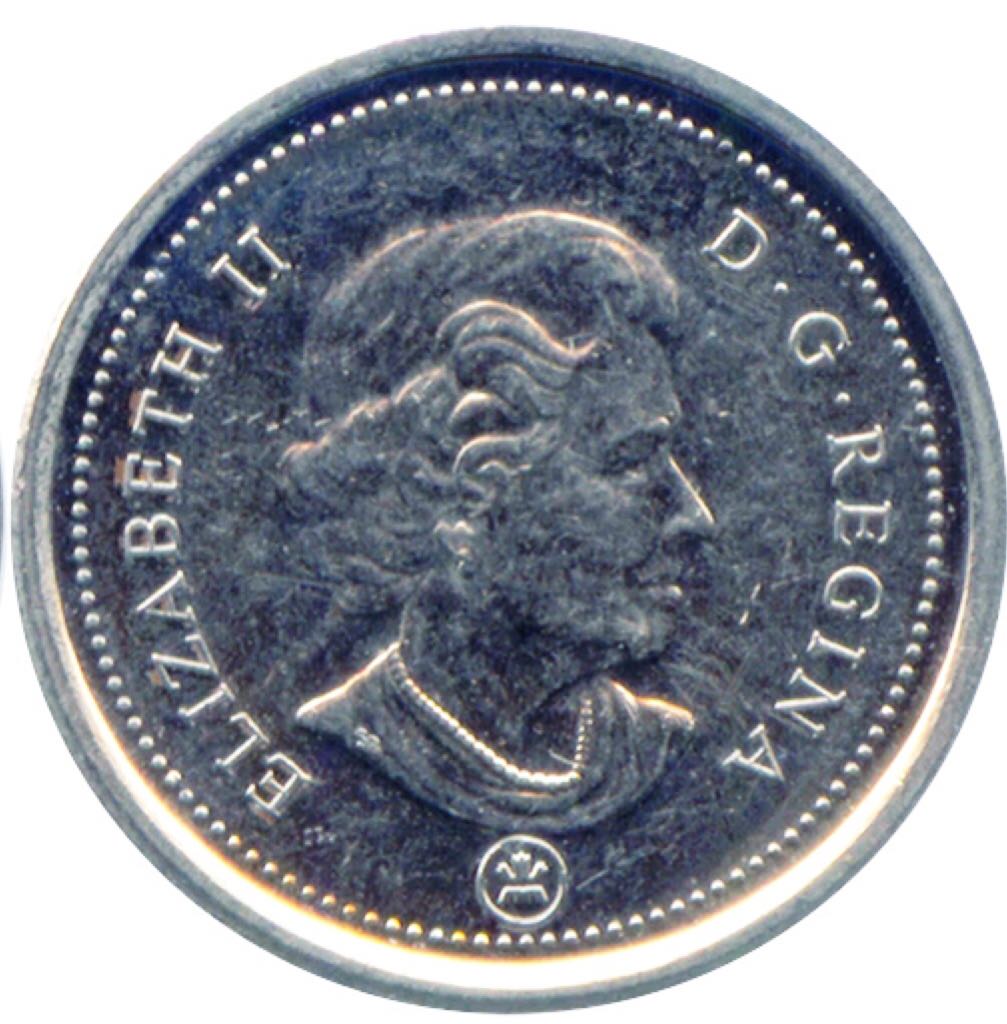 2008L Canadian Ten Cent Dime  coin collectible - Main Image 2