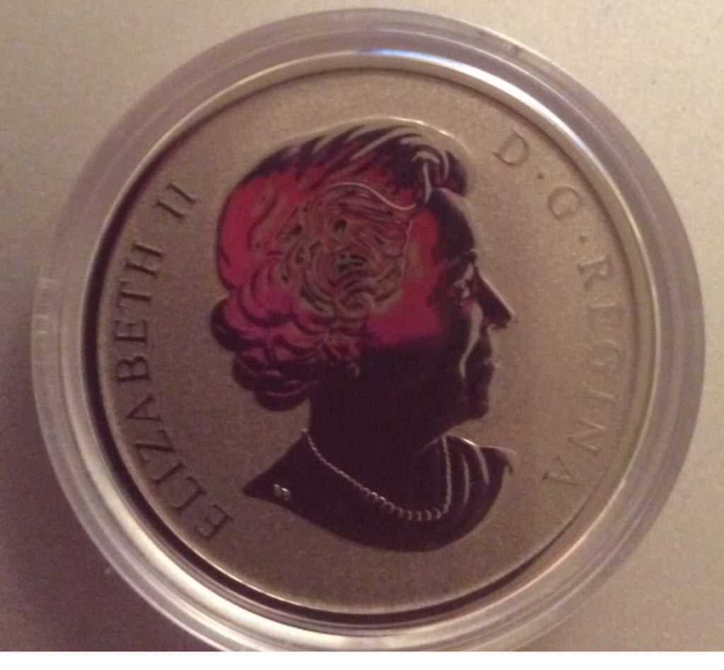 2013 Ducks Of Canada: Mallard - Colored Coin  coin collectible - Main Image 2