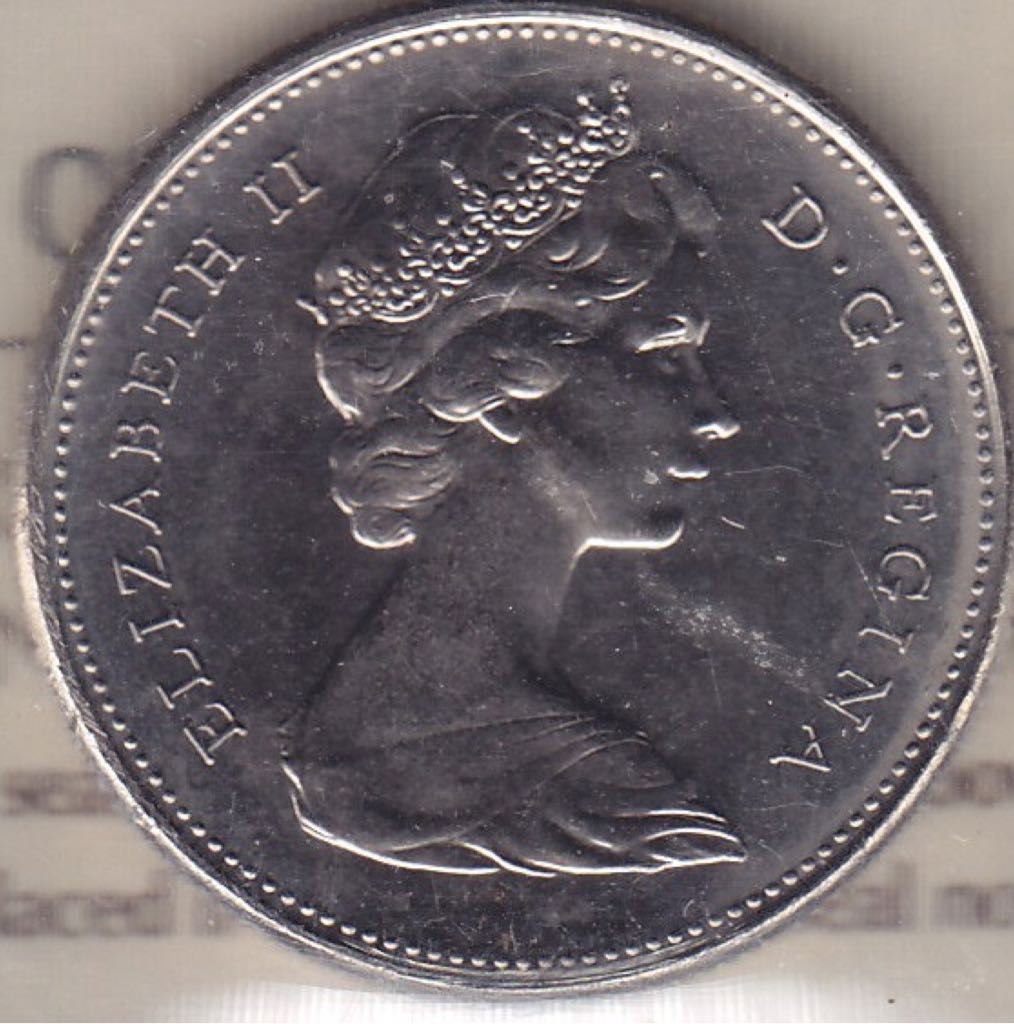 1978 Canadian Twenty Five Cent Nickel Quarter  coin collectible - Main Image 2