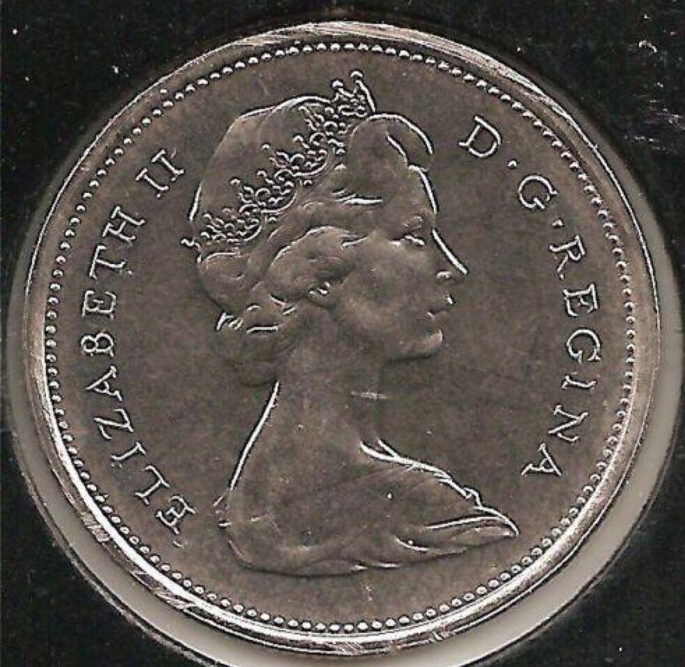 1979 Canadian Twenty Five Cent Nickel Quarter  coin collectible - Main Image 2