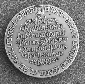 3rd Arthur Rubinstein Piano Competition Medal  coin collectible - Main Image 2