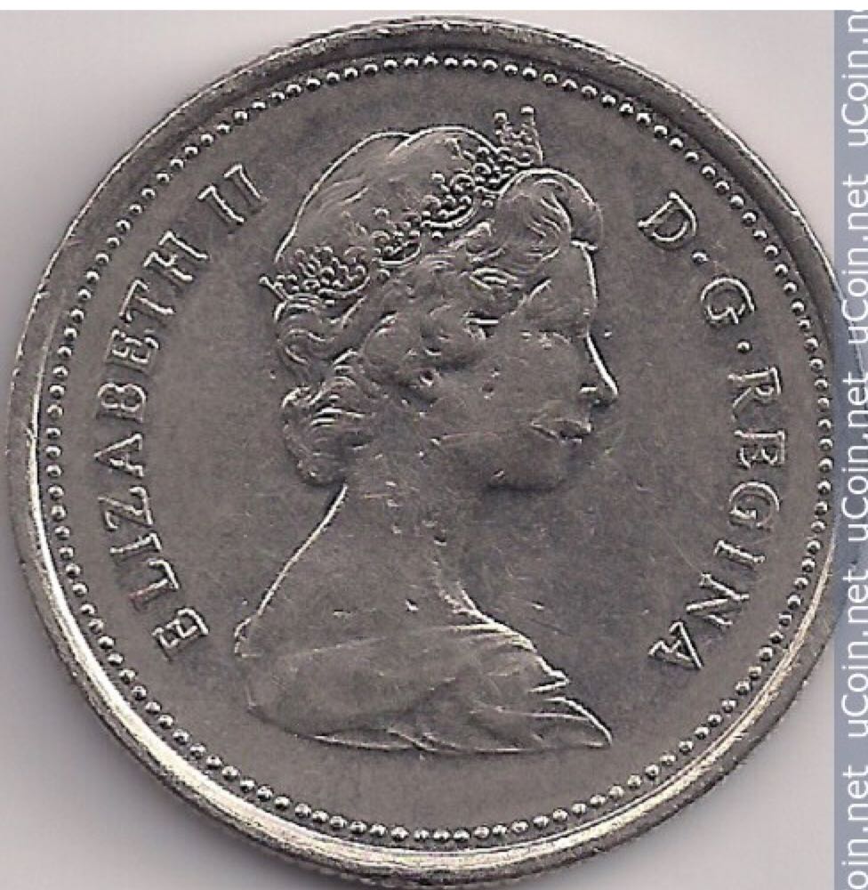 1985 Canadian 25 Cent  coin collectible - Main Image 2