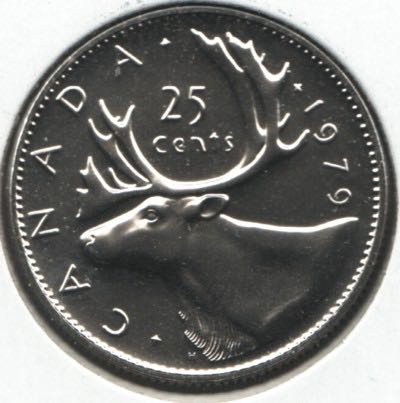 Canadian Quarter  coin collectible - Main Image 2