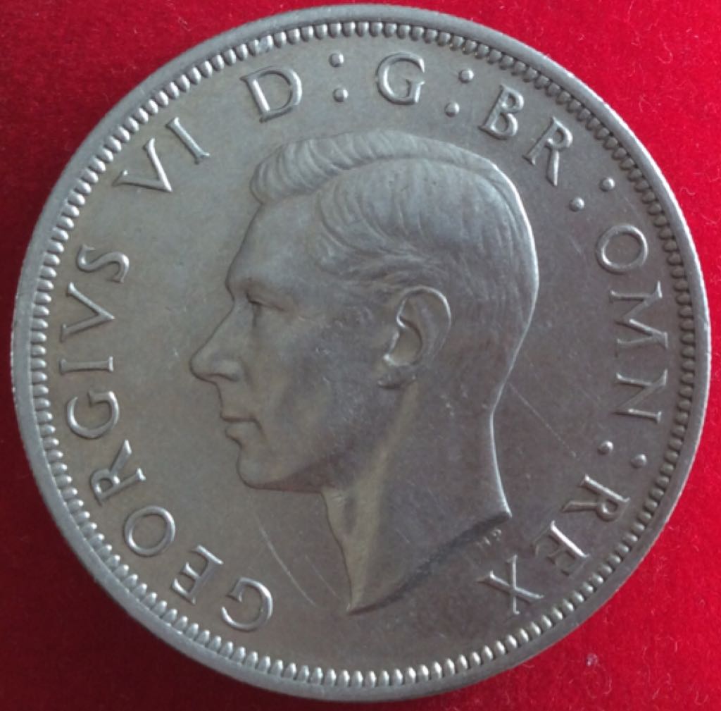 1947 Half Crown  coin collectible - Main Image 2