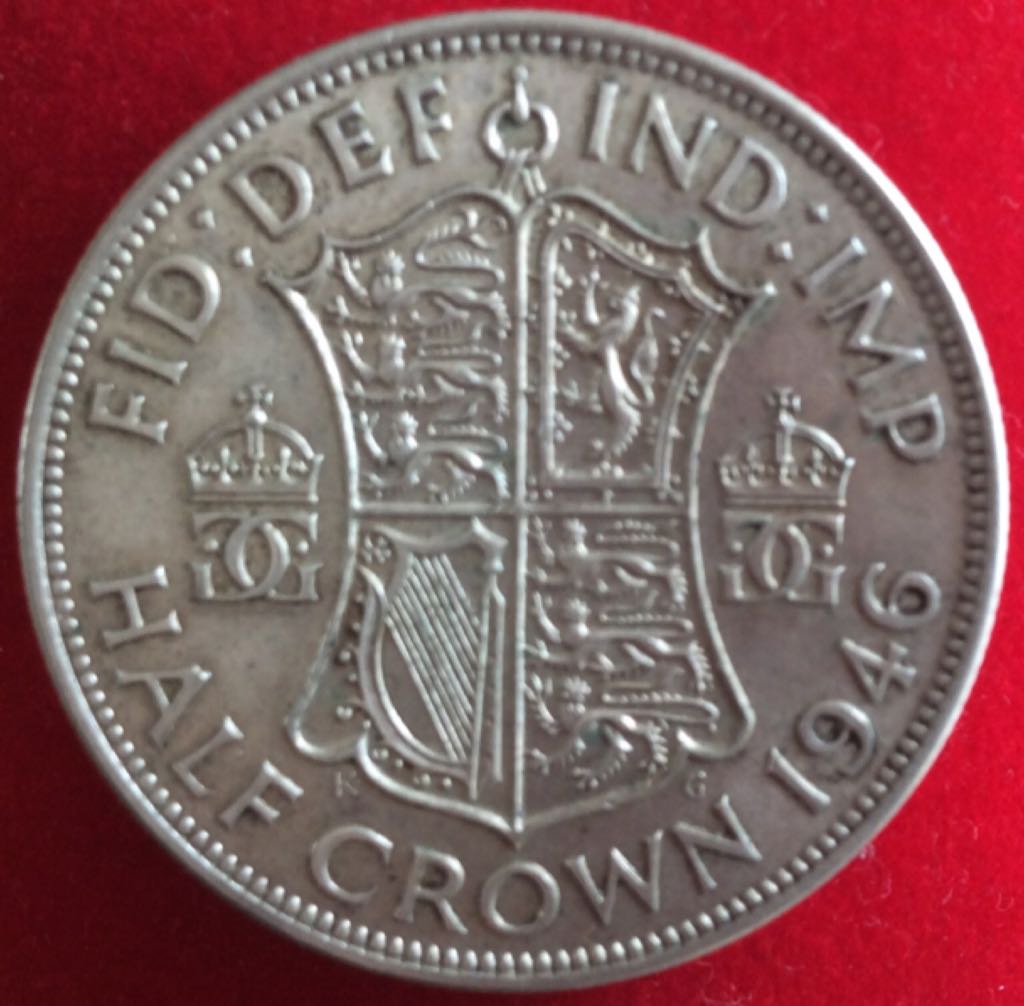 1946 Half Crown  coin collectible - Main Image 1