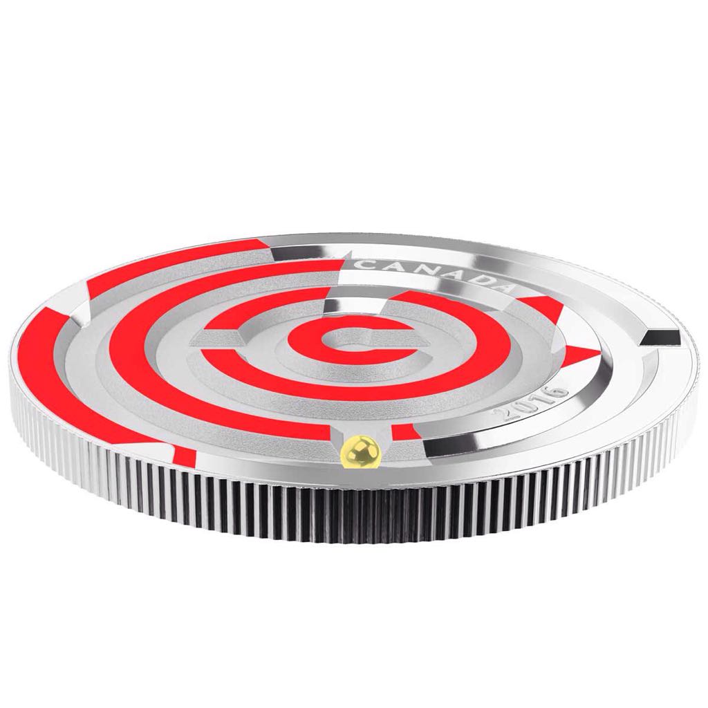 ZZ-Maple Leaf Maze  coin collectible - Main Image 2