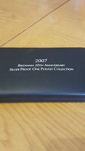 Britannia £1 20th Anniversay Set - 6 Coins  coin collectible - Main Image 2