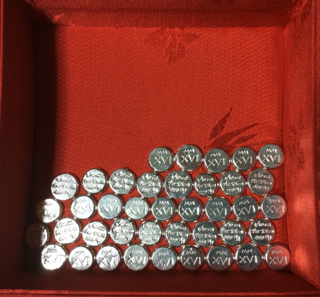 Per Diem Button  coin collectible - Main Image 2